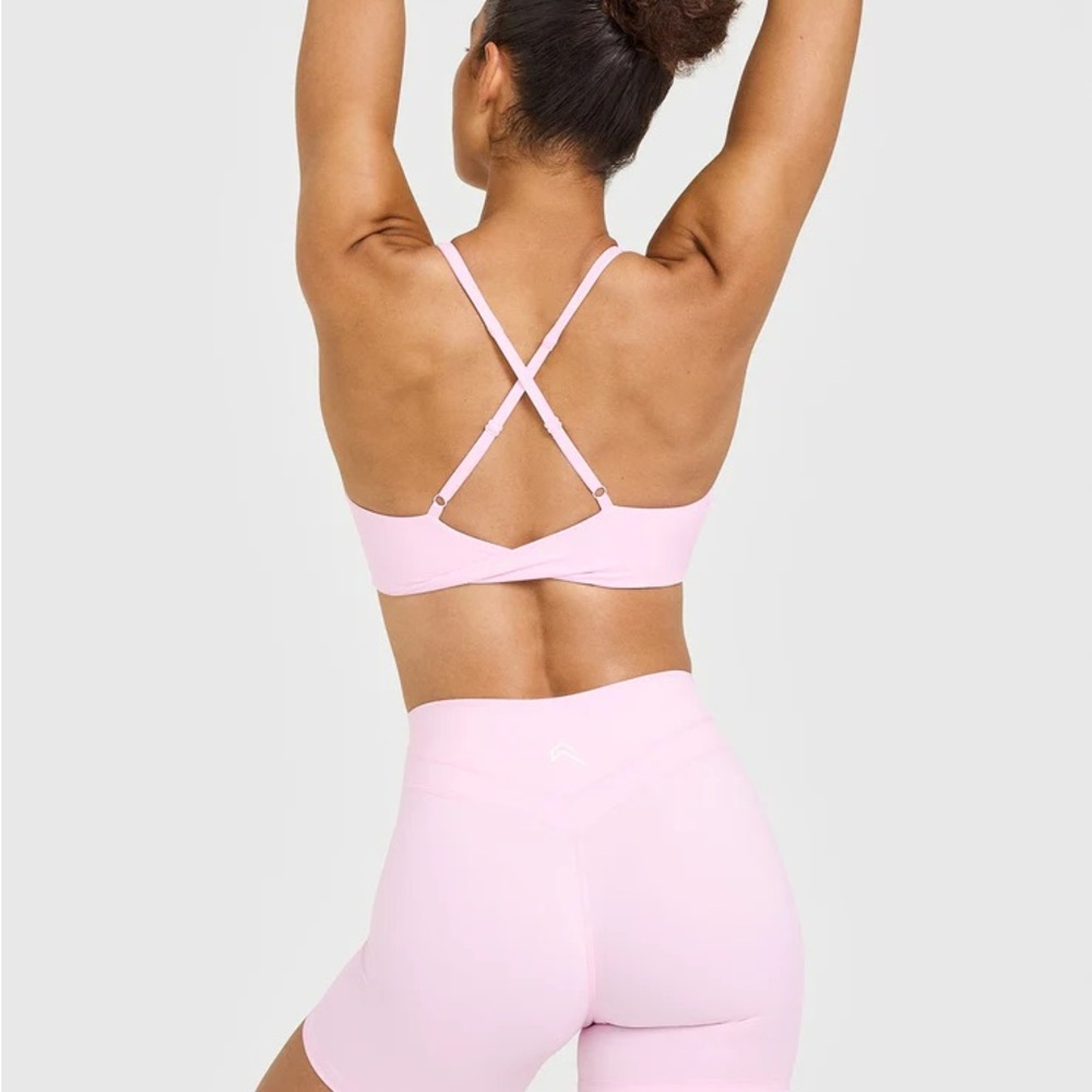 Oner active Unified Micro Bralette in chalk pink size small - Picture 2 of 3